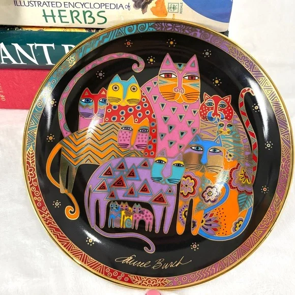 Vintage 1994 Fabulous Felines Decorative Plate - Picture 2 of 5